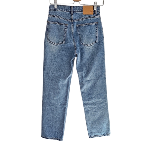 Recto Tapered Jean Light Wash 100% Cotton Japanese Denim Size XS US 26 - Picture 2 of 8